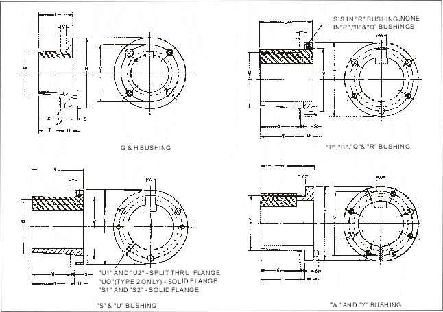 taper bushes